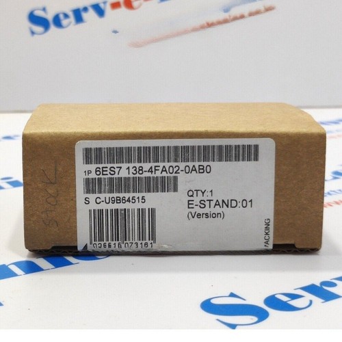 New siemens 6es7138 4fa02 0ab0 - new,