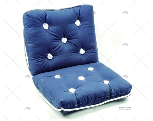 Coussin double gris kapok - double,