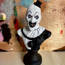 Figurine buste clown - de,