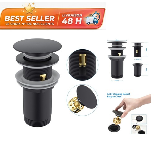 Bonde lavabo clic clac - bonde, clic-clac