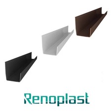 Renoplast®  RK65 Gouttières en aluminium pour Terrasse, Balcon, Toit, Garage