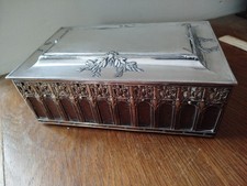 gallia christofle Coffre À Bijoux Début XX ème Orfèvre Poinçons