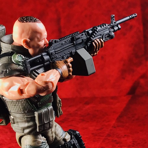 M249 saw machine gun set - 1:12,
