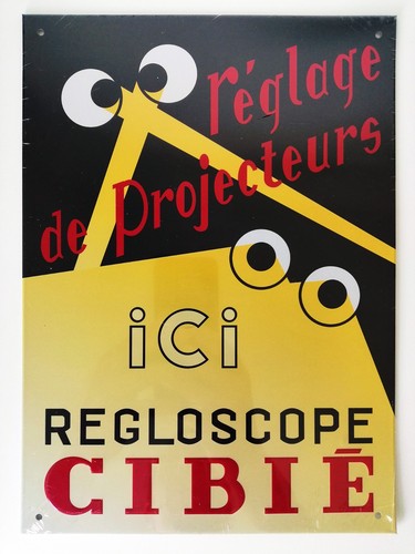 Plaque publicitaire métal - plaque,