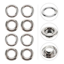  100 Pcs Metal Grommet Eyelet