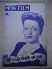 MON FILM N° 101 BETTE DAVIS