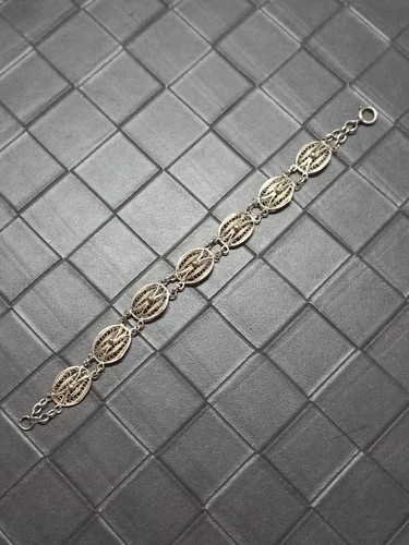 Bracelet argent filigrané - en,