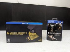 Mortal Kombat X Kollector's Edition and Mortal Kombat X Offical Fight Pad