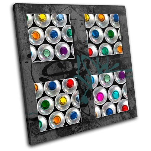 Spray cans abstract - cans,