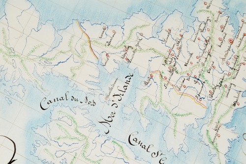 Atlas manuscrit recueil de - [atlas, manuscrit]