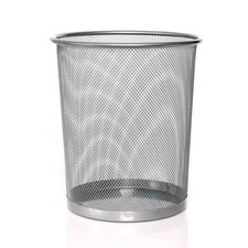 Corbeille à papier grillage
