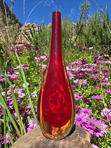 Vase goutte verre murano - goutte,