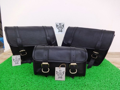 Sacoche cuir pour moto - sacoche,