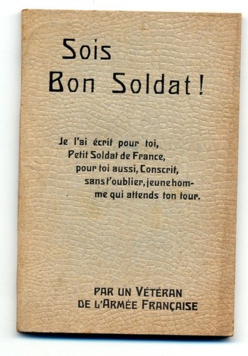 Livret militaire sois bon - livret,