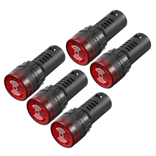 5pcs lampe témoin - lampe, ac220v