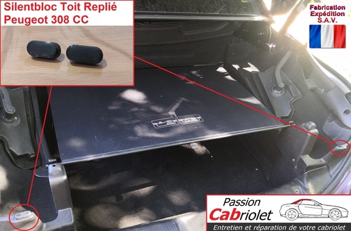 Tampon silentbloc toit capote - toit,