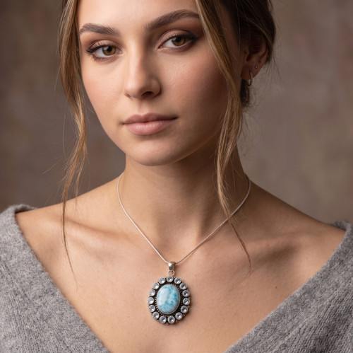 Collier pendentif argent - collier,