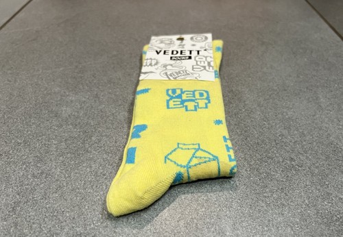 Paire chaussettes jaunes - paire,