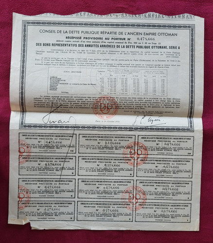 Actions 1921 conseil - -, dette
