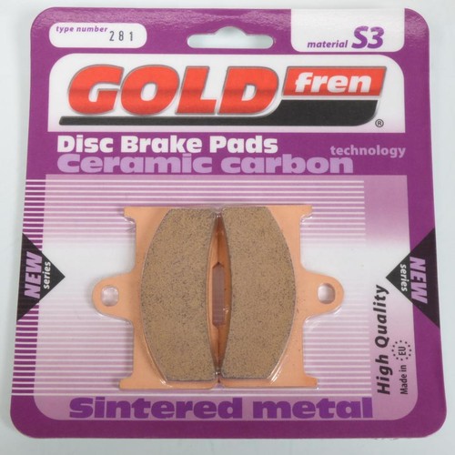 Plaquette frein gold fren - de,
