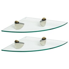2x Étagères d'Angle de Salle
