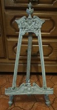 Ancien Chevalet Gris de Table