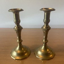 Beautiful pair of solid brass candelabra candlestick candle holders Ref Gbu 