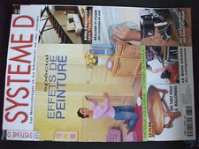 **a Système D n°672 Plan table ovale à rallonges / Dossier effets de peinture