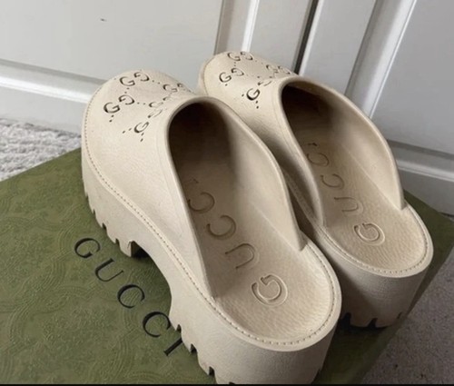 Sabots gucci plateforme - gucci,