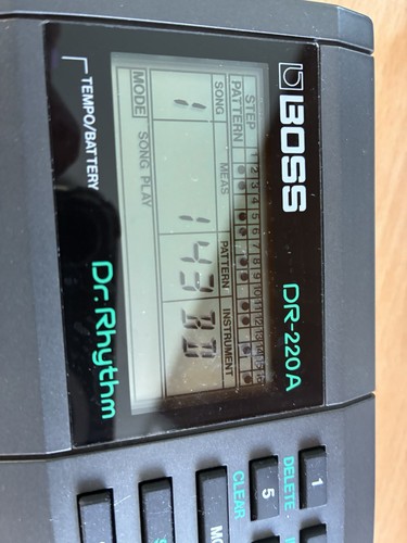 Boss 220a rhythm boîte - dr-220a,