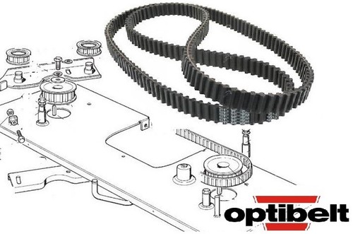 Optibelt courroie 20x1600 200 - courroie, 20x1600-200
