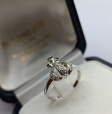 Bague femme en or blanc 18K