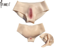BIMEI Silicone Fake Vagina Shorts Anus Panty For Crossdresser Transgensers #12-1