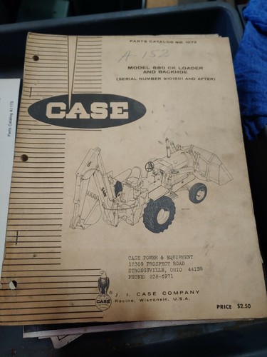 Case 680ck loader backhoe - 680ck,