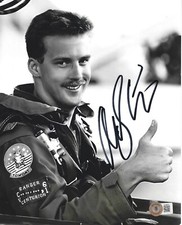 Anthony Edwards Signed 8x10 Photo Goose Top Gun Autograph Beckett