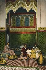 Old postcard AK MOROCCO Fez - Salon d'une Habitation Marocaine (1082728)