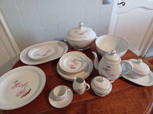 Service table blanc - de,
