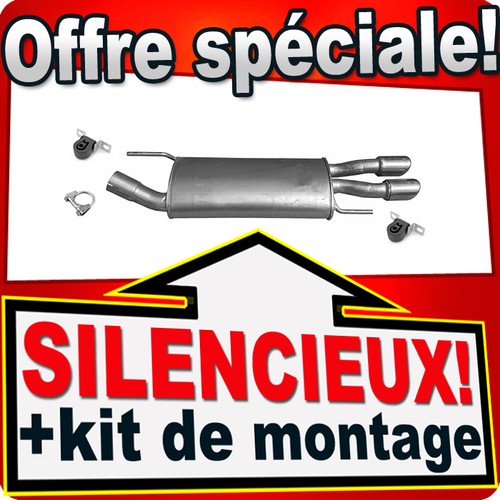 Silencieux arriere pour - silencieux,