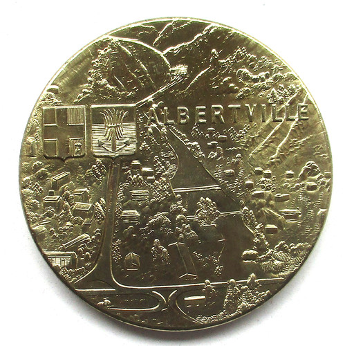 Medal olympics albertville - albertville, 92