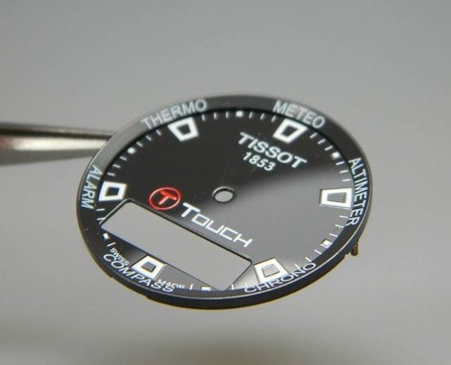 Cadran tissot touch - cadran, laqué