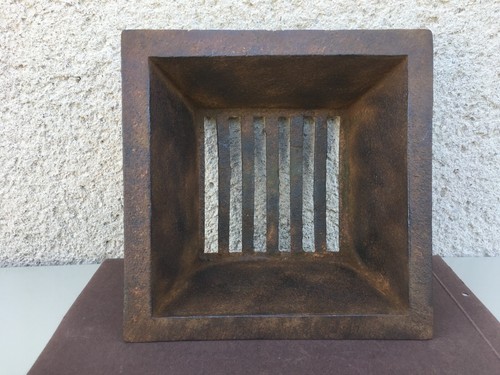 Ancienne grille fonte - grille, en