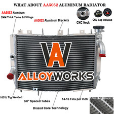 Aluminium Radiateur Pour