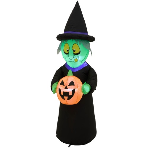 Gonflable halloween sorcière - gonflable,