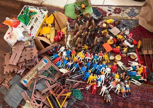 1985 geobra playmobil fort - 1985,