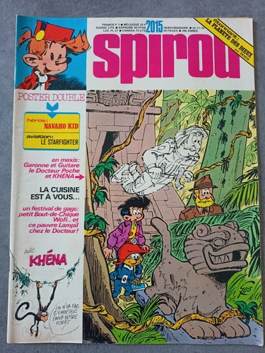 Magazine spirou 2015 1976 - spirou, n°2015