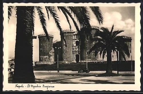 Carte postale napoli - postale, napoli,