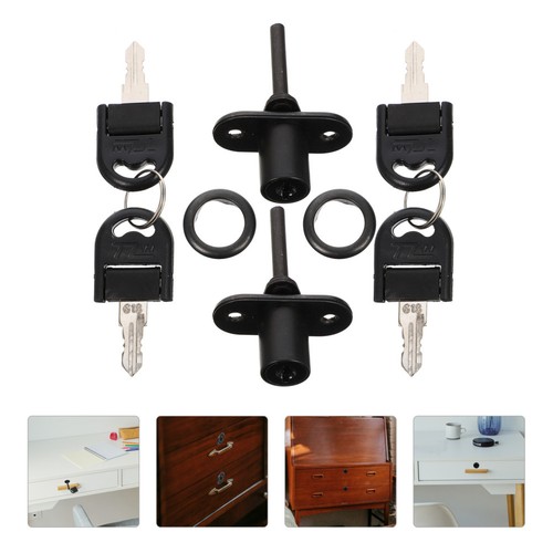 Pcs serrure placard pour - 2,