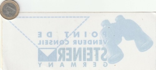 Autocollant jumelles steiner - .,