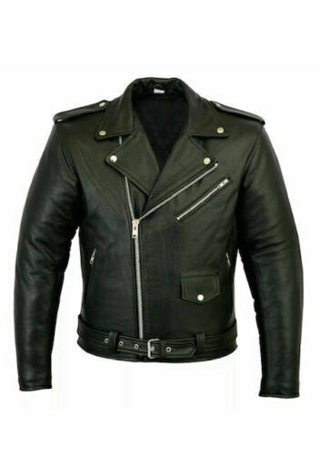 Veste cuir véritable - veste,