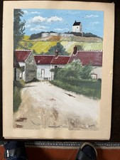 Dessin, Gouache « CHAPELLE